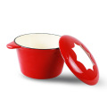 Mini Cheese Cast Iron Enamel Fondue Set